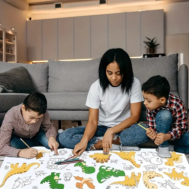 Creative Canvas™ — 300cm Reusable Doodling Roll | Sparks Imagination