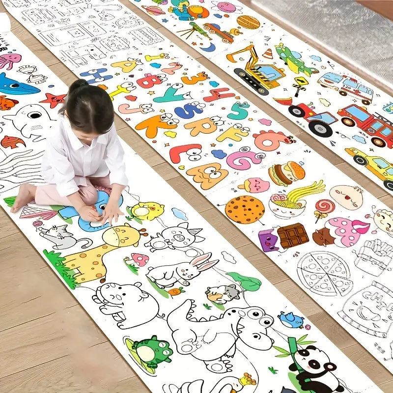 Creative Canvas™ — 300cm Reusable Doodling Roll | Sparks Imagination