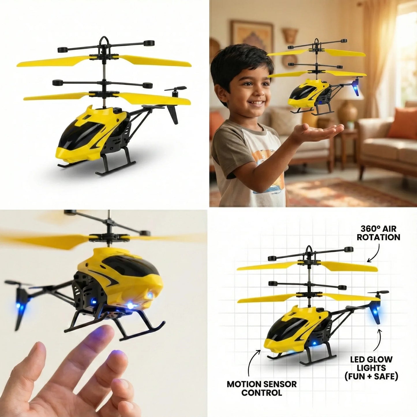 RC Air Hover™ — Remote Control Helicopter | Builds Focus & Coordination