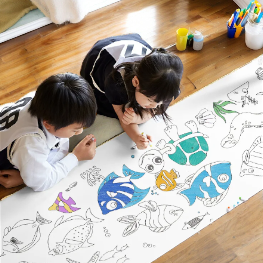 Creative Canvas™ — 300cm Reusable Doodling Roll | Sparks Imagination