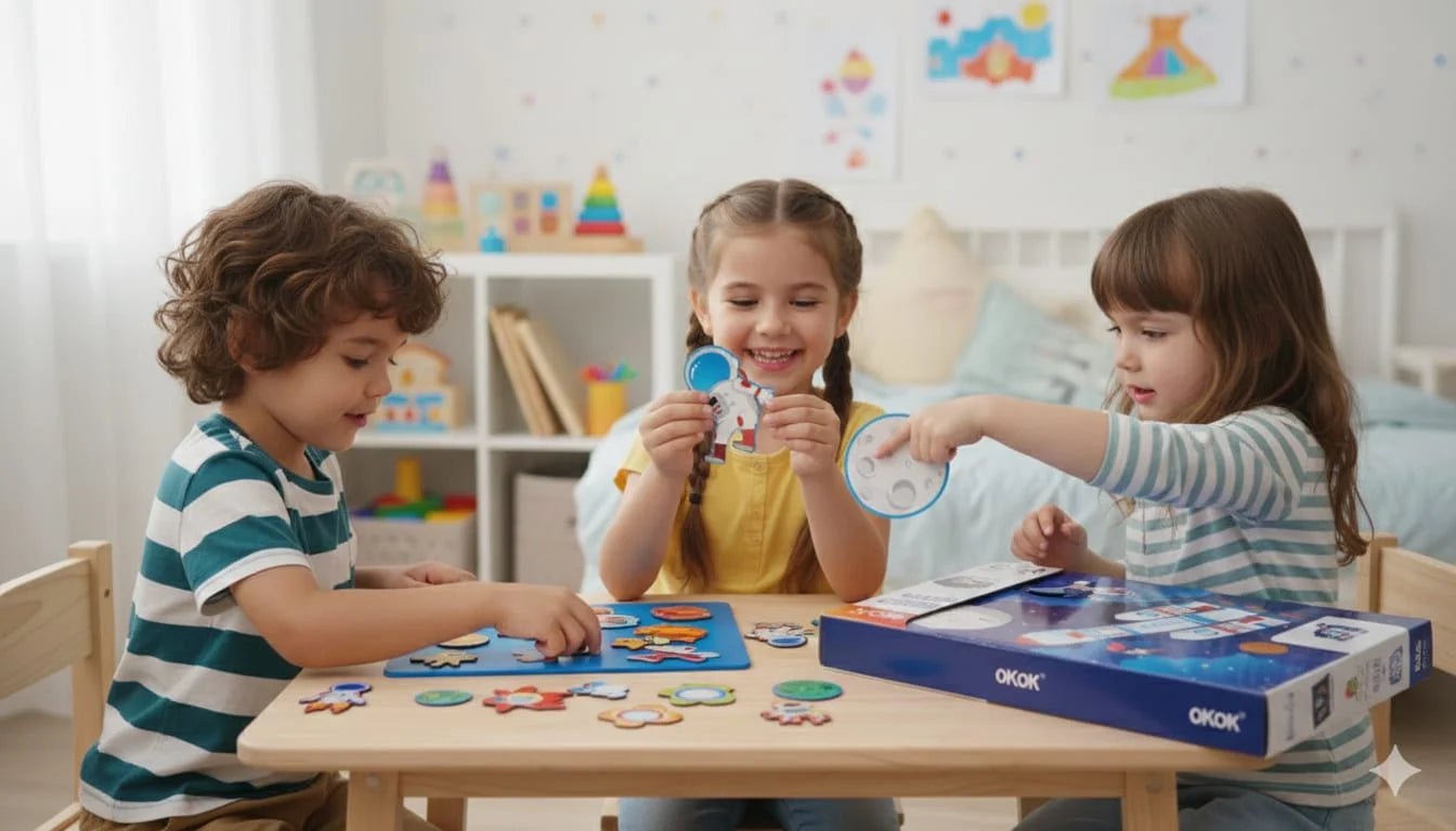 Magnetic Space Book™ — Space Adventure Kit | Sparks Imagination