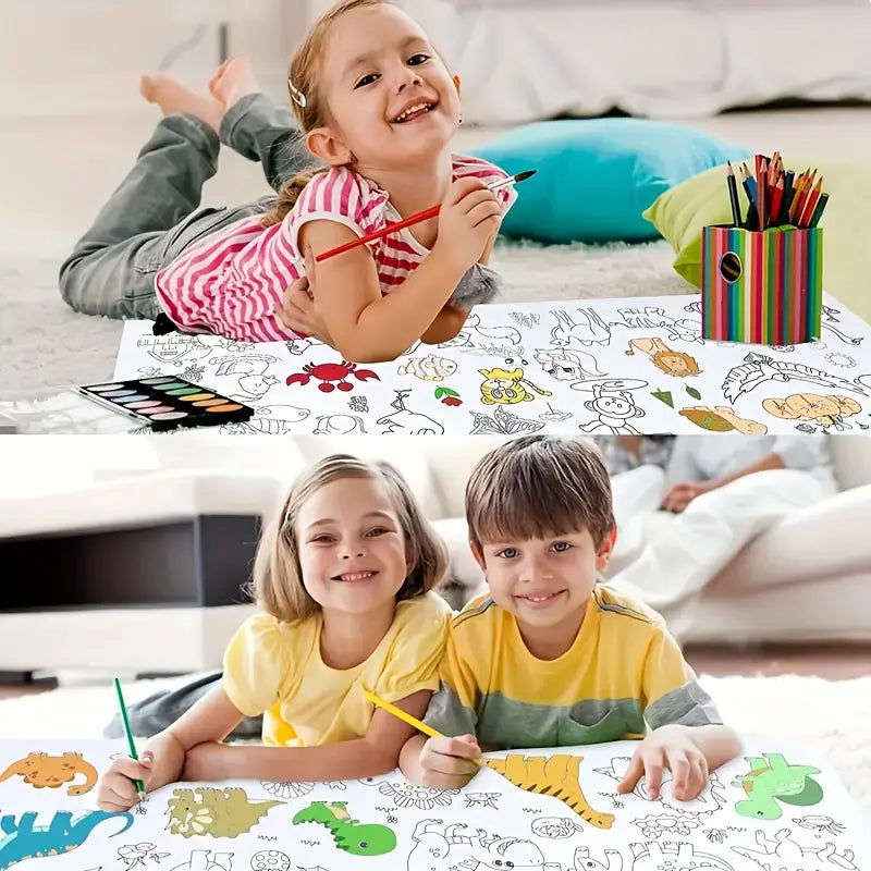 Creative Canvas™ — 300cm Reusable Doodling Roll | Sparks Imagination
