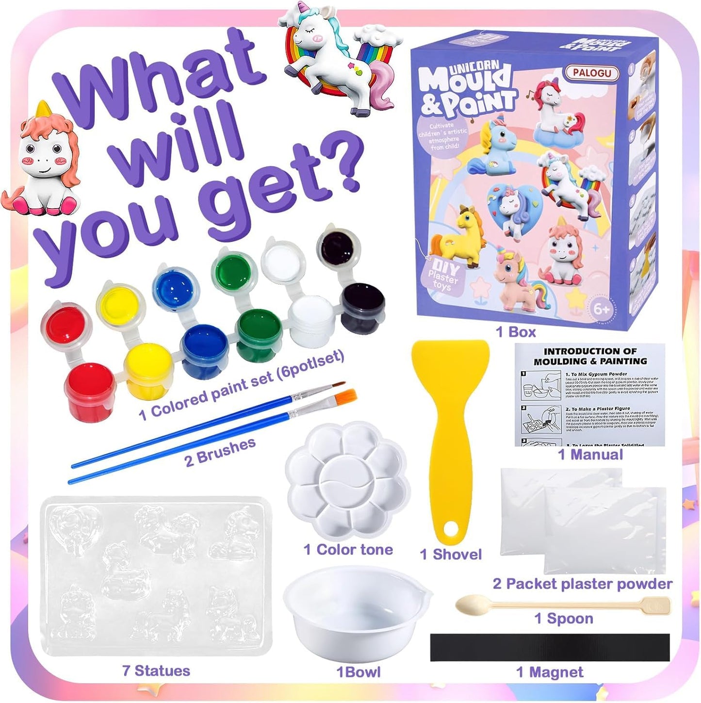 Magic Moulds™ — DIY Mould & Paint Art Kit | Encourages Creativity