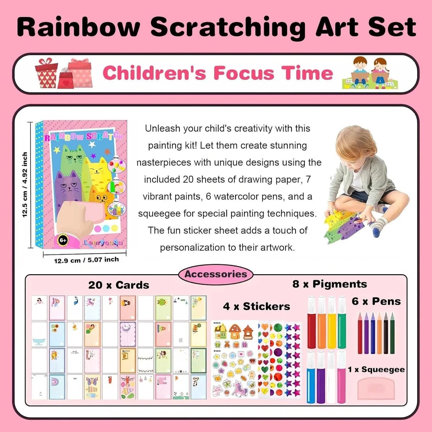 Rainbow Rush™ — Mess-Free Squeeze Art Kit | Boosts Creativity