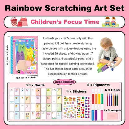Rainbow Rush™ — Mess-Free Squeeze Art Kit | Boosts Creativity