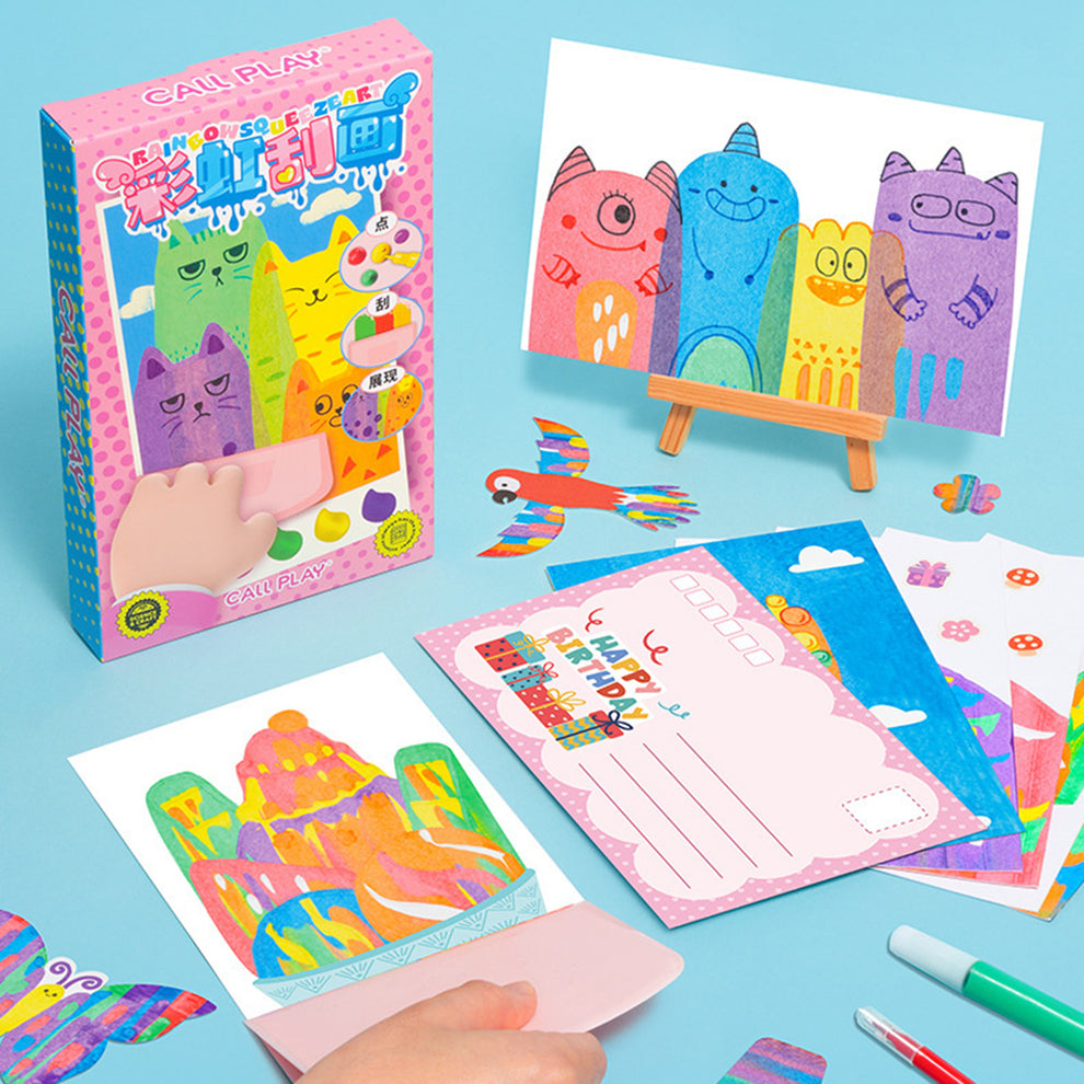Rainbow Rush™ — Mess-Free Squeeze Art Kit | Boosts Creativity