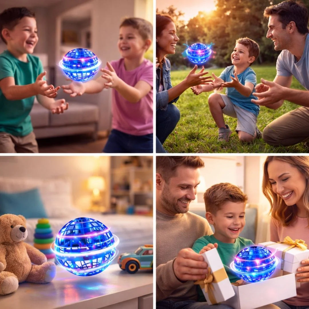 MagicFloater™ — Flying Spinner Ball | Builds Coordination & Active Play