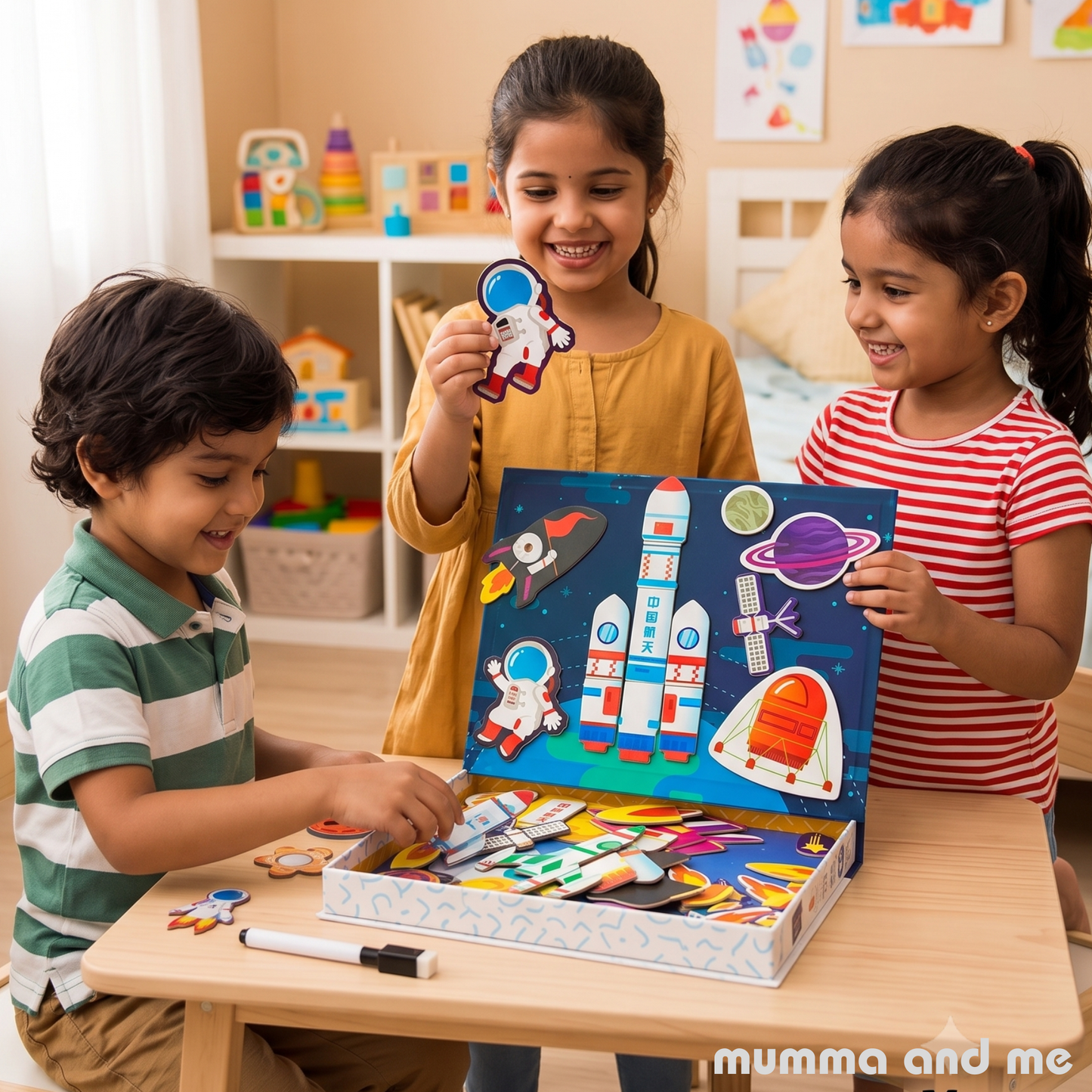 Magnetic Space Book™ — Space Adventure Kit | Sparks Imagination
