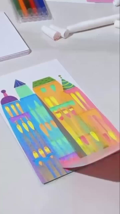Rainbow Rush™ — Mess-Free Squeeze Art Kit | Boosts Creativity